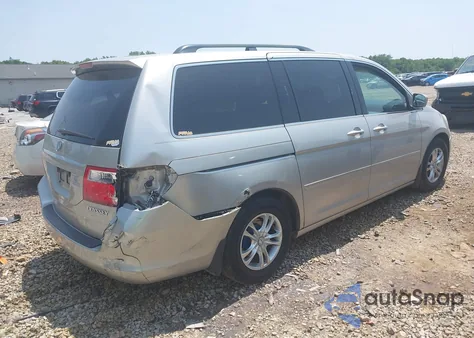 2005 Honda Odyssey Ex z USA, uszkodzony, nr VIN 5FNRL38405B039249